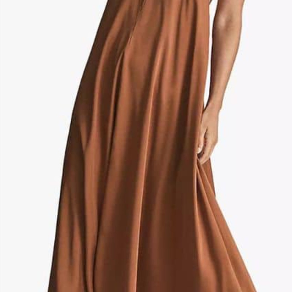 REISS Mabel Plunge Neck Maxi Dress - Picture 16 of 16